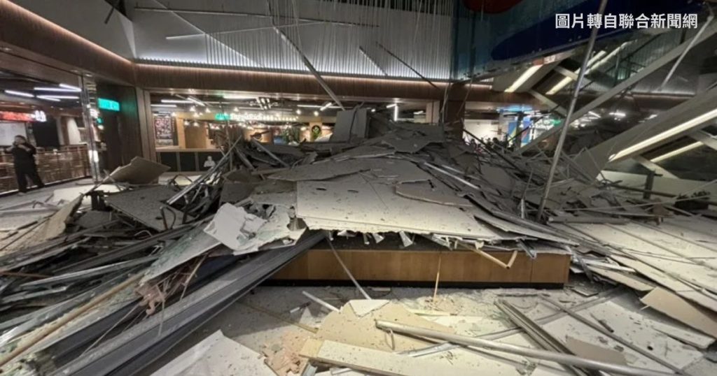 台中新光三越氣爆內部