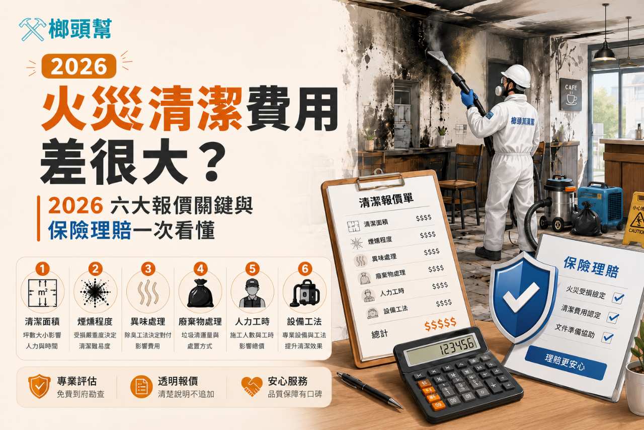 火災清潔費用
