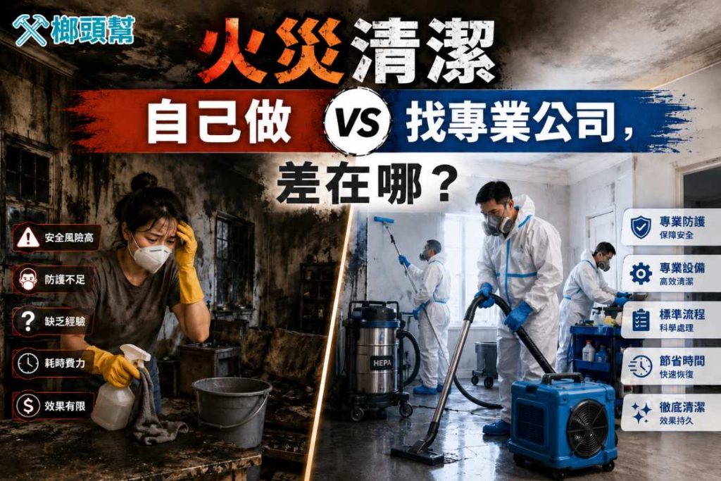 火災清潔差別